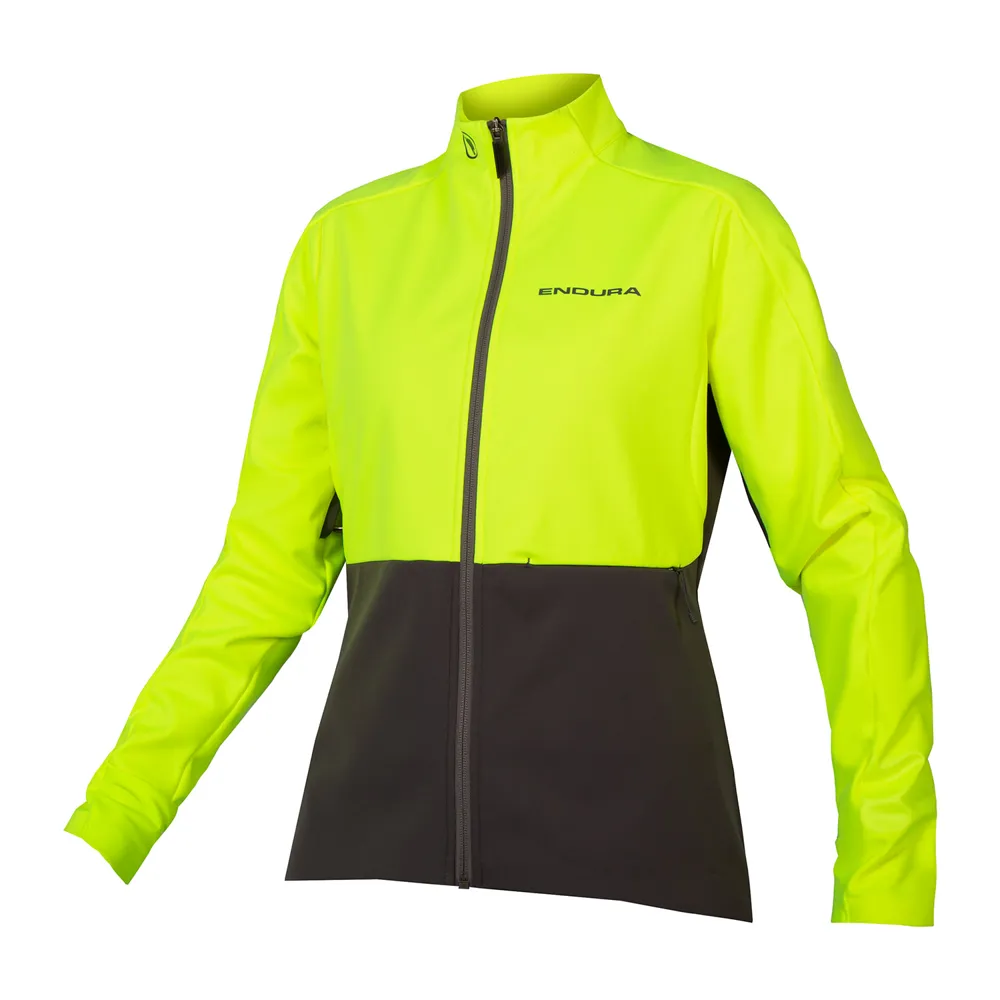 uPRISE Bikes Endura Windchill II Windproof Women's Jacket - Hi-Viz Yellow | Price match, 365 day return s, 18-Month Warranty, Finance Available & Free UK Delivery