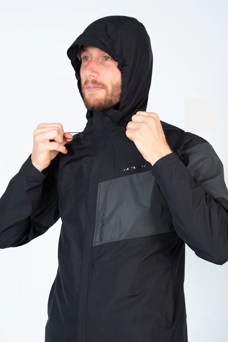 Endura Urban Luminite 3 In 1 Waterproof Jacket II - Black-3