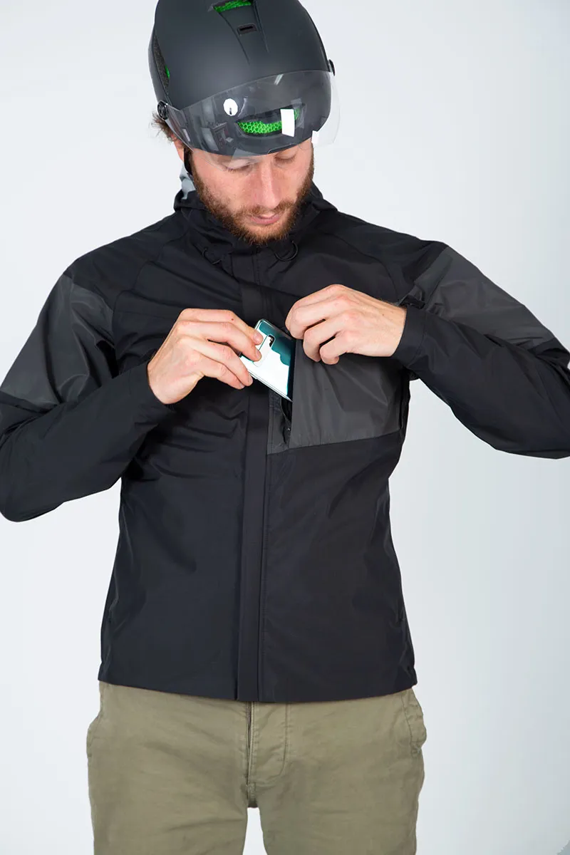 Endura Urban Luminite 3 In 1 Waterproof Jacket II - Black-4