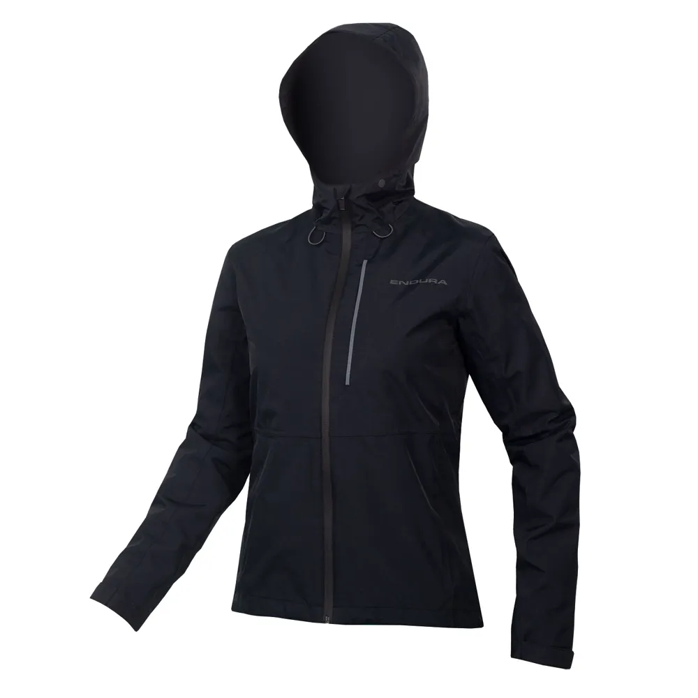 uPRISE Bikes Endura Hummvee Waterproof Women's Hooded Jacket - Black | Price match, 365 day return s, 18-Month Warranty, Finance Available & Free UK Delivery