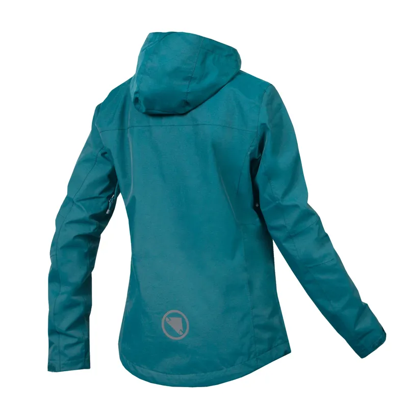 Endura Hummvee Waterproof Women's Hooded Jacket - Deep Teal-1