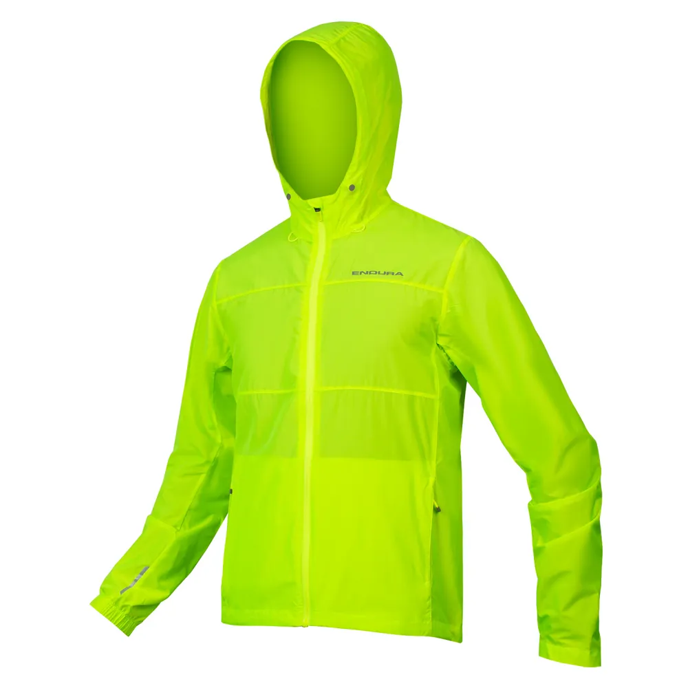 uPRISE Bikes Endura Hummvee Windproof Shell Men's Jacket - Hi-Viz Yellow | Price match, 365 day return s, 18-Month Warranty, Finance Available & Free UK Delivery