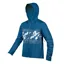 Endura SingleTrack II Waterproof Men's Jacket - Blueberry