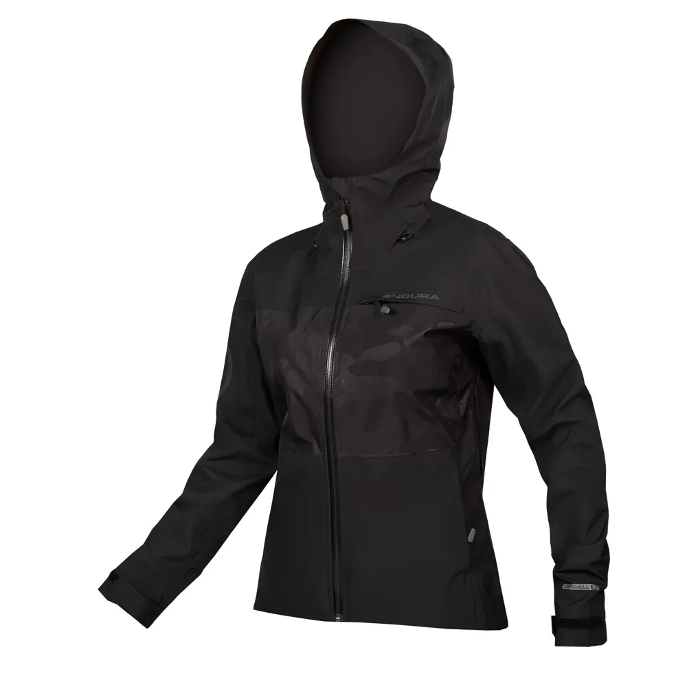 uPRISE Bikes Endura SingleTrack II Waterproof Women's Jacket - Black | Price match, 365 day return s, 18-Month Warranty, Finance Available & Free UK Delivery