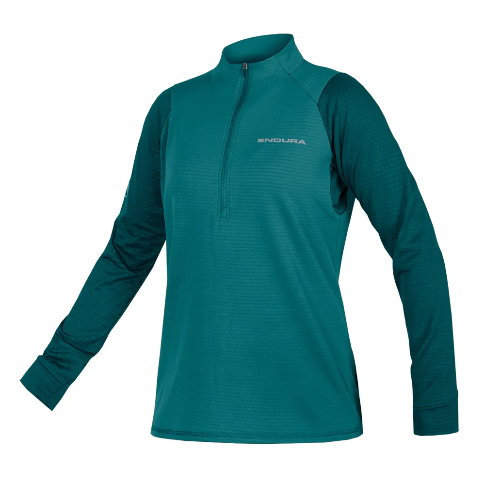 uPRISE Bikes Endura Singletrack Women's Fleece - Deep Teal | Price match, 365 day return s, 18-Month Warranty, Finance Available & Free UK Delivery