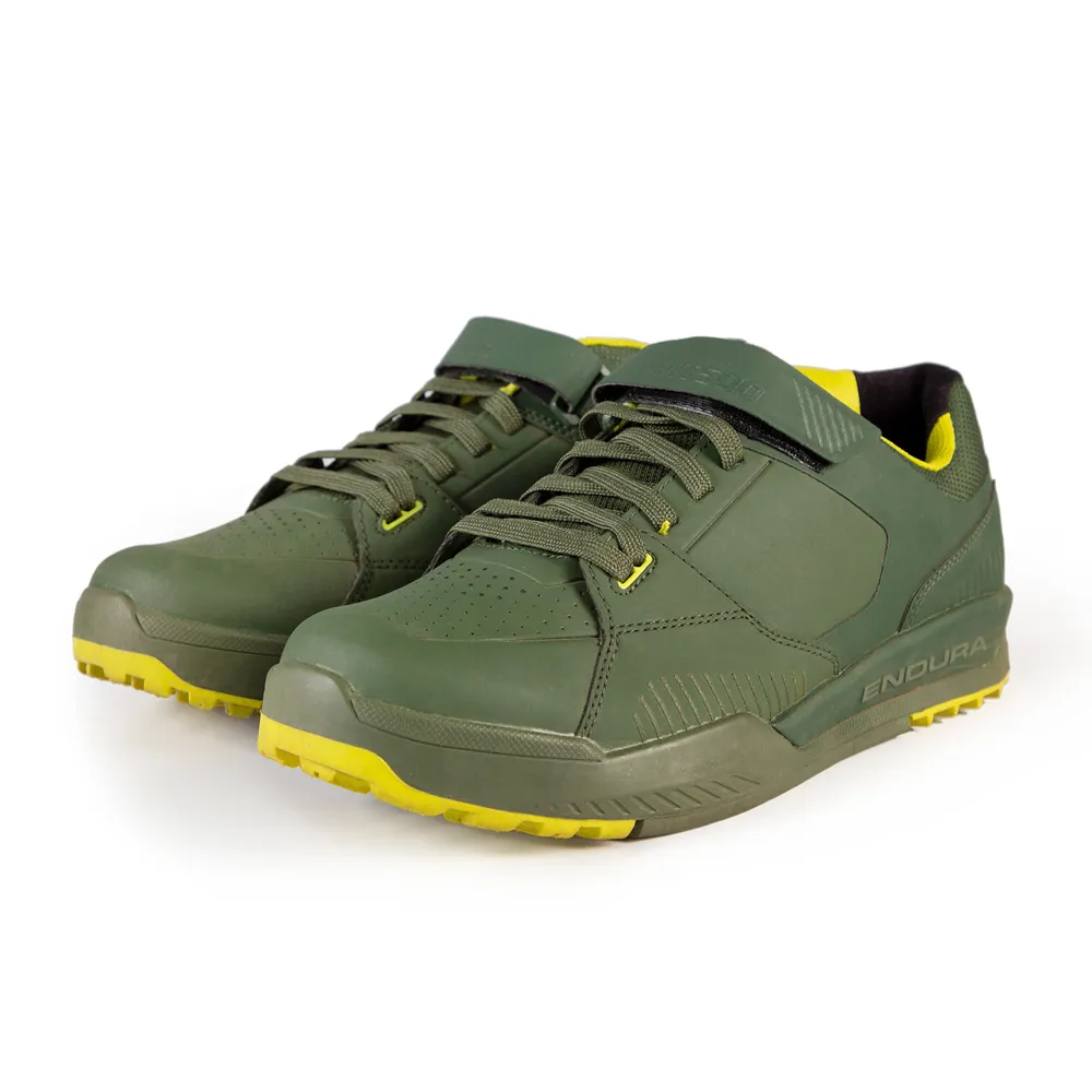 uPRISE Bikes Endura MT500 Burner Clipless Mountain Bike Shoes - Forest Green | Price match, 365 day return s, 18-Month Warranty, Finance Available & Free UK Delivery