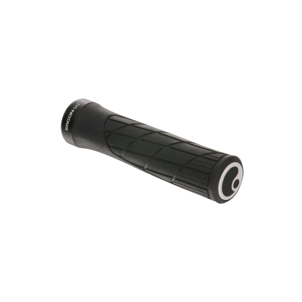 uPRISE Bikes Ergon GA2 Single Gripshift MTB Grips - Black | Price match, 365 day return s, 18-Month Warranty, Finance Available & Free UK Delivery