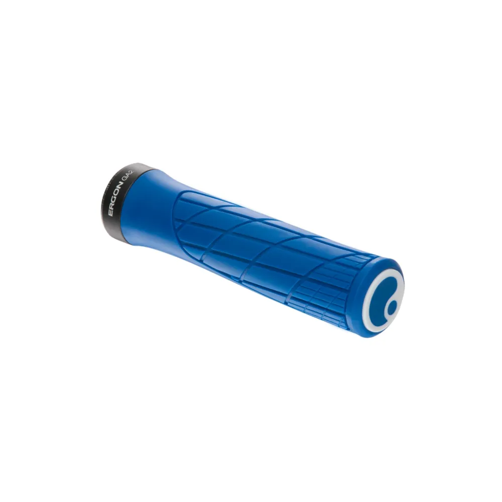 uPRISE Bikes Ergon Ga2 Standard Grip MTB Grips - Light Blue | Price match, 365 day return s, 18-Month Warranty, Finance Available & Free UK Delivery