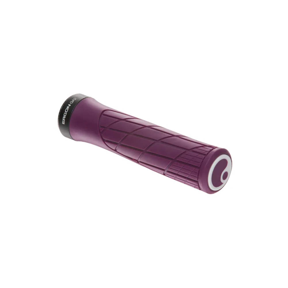 uPRISE Bikes Ergon Ga2 Standard Grip MTB Grips - Purple | Price match, 365 day return s, 18-Month Warranty, Finance Available & Free UK Delivery