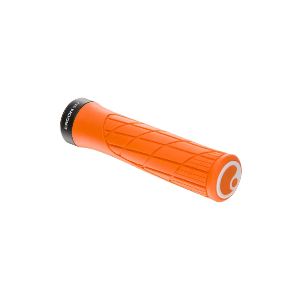 uPRISE Bikes Ergon Ga2 Standard Grip MTB Grips - Orange | Price match, 365 day return s, 18-Month Warranty, Finance Available & Free UK Delivery