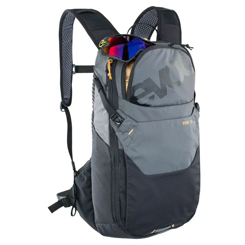 Evoc Ride Performance Backpack 12 Litre - Carbon Grey/Black-1
