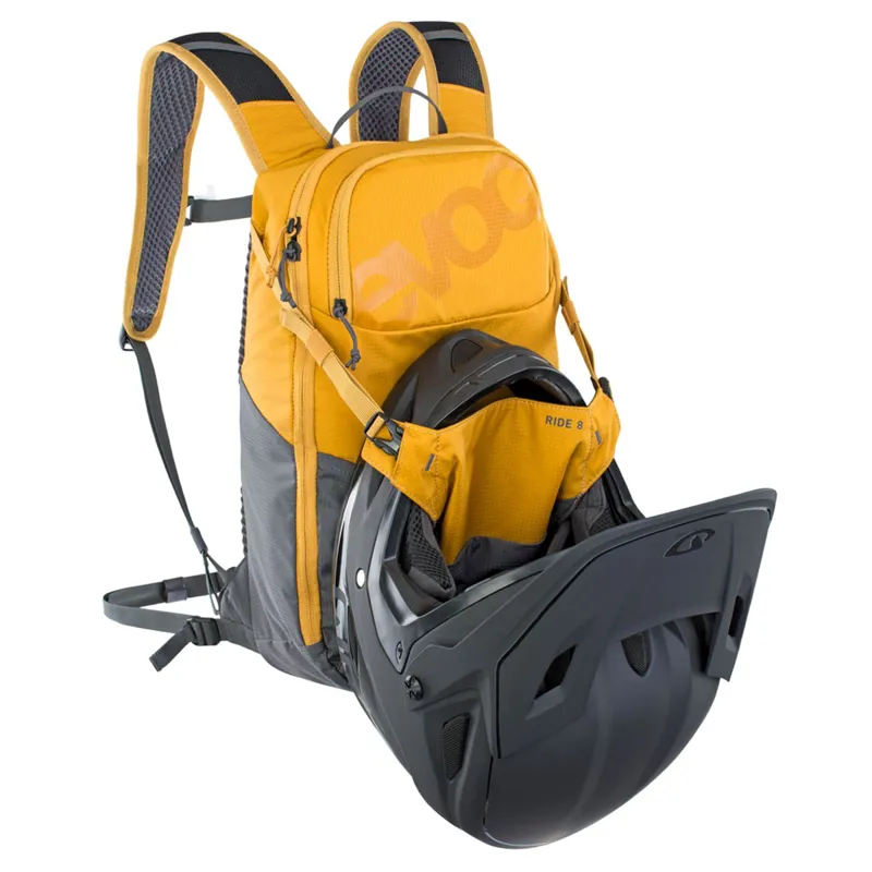 Evoc Ride Performance Backpack 8 Litre - Loam/Carbon Grey-3