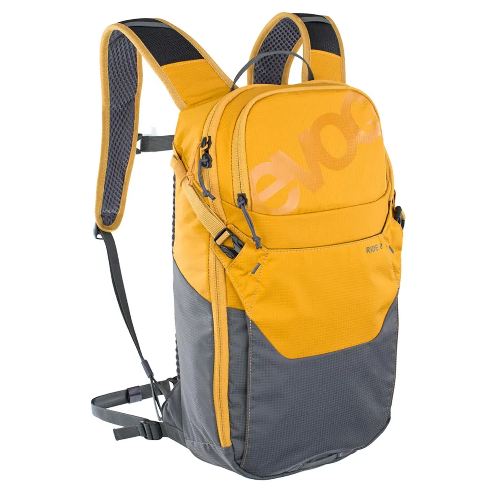 uPRISE Bikes Evoc Ride Performance Backpack 8 Litre - Loam/Carbon Grey | Price match, 365 day return s, 18-Month Warranty, Finance Available & Free UK Delivery