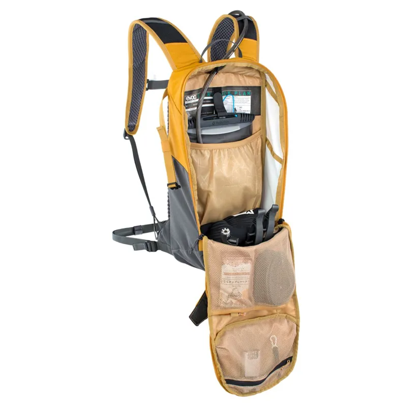 Evoc Ride Performance Backpack 8 + 2 Litre Bladder - Loam/Carbon Grey-4