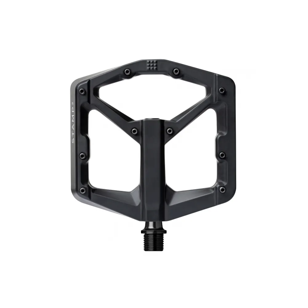 uPRISE Bikes Crank Brothers Stamp 2 Flat MTB Pedals - Black | Price match, 365 day return s, 18-Month Warranty, Finance Available & Free UK Delivery