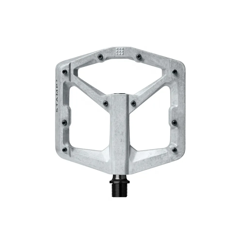 uPRISE Bikes Crank Brothers Stamp 2 Flat MTB Pedals - Raw | Price match, 365 day return s, 18-Month Warranty, Finance Available & Free UK Delivery