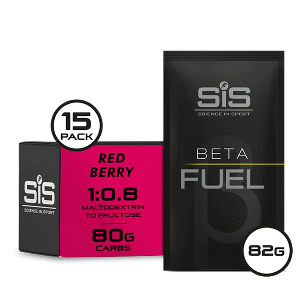 uPRISE Bikes SiS SIS BETA Fuel Energy Drink Powder Box of 15 X 82g Sachets - Red Berry | Price match, 365 day return s, 18-Month Warranty, Finance Available & Free UK Delivery