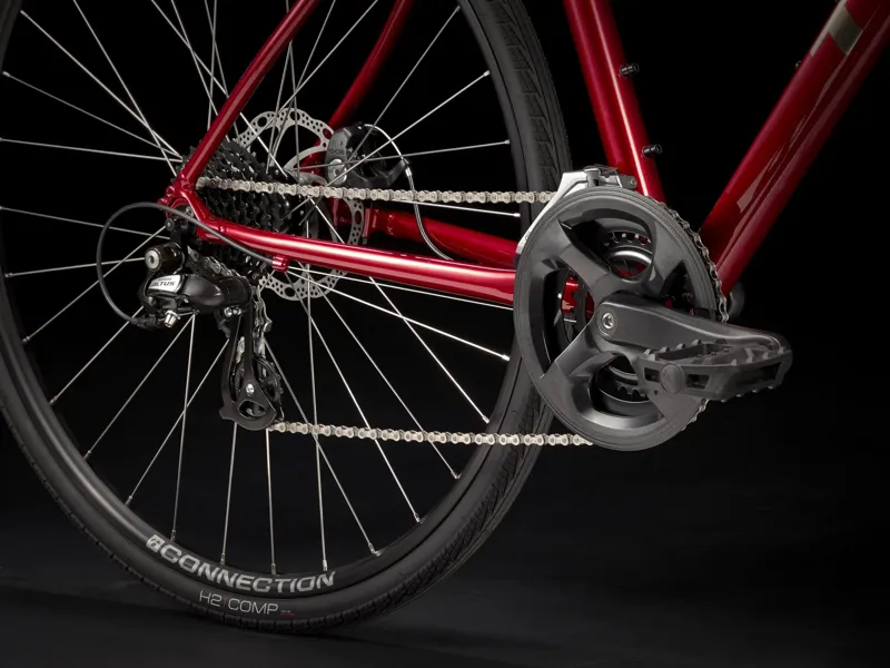 Trek FX 1 Disc Hybrid Bike Rage Red