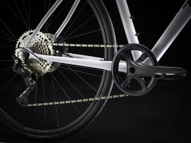 Trek FX 3 Disc Hybrid Bike - Crystal White - XS-6