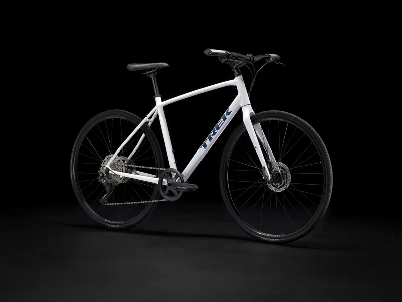 Trek FX 3 Disc Hybrid Bike - Crystal White - XS-1