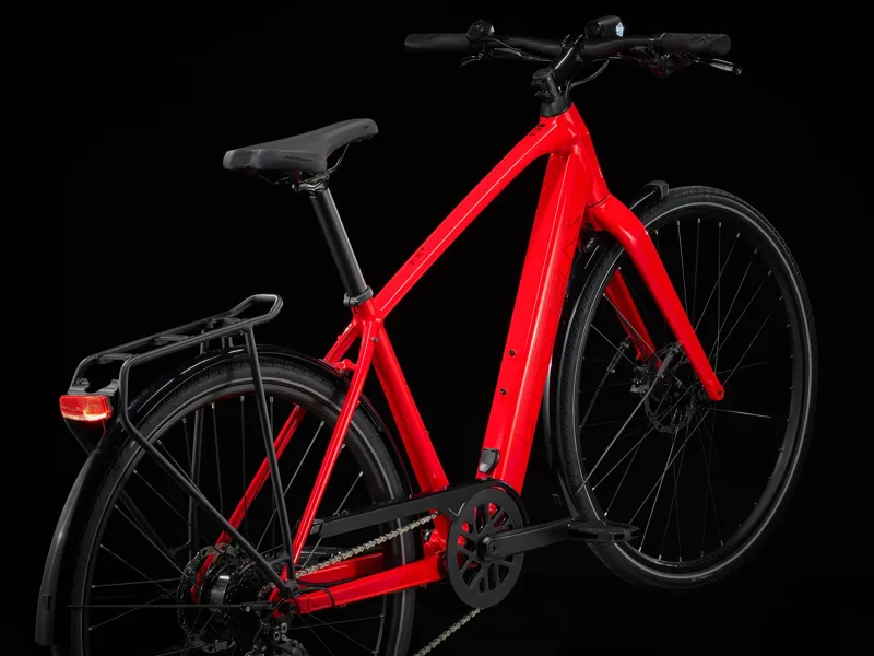 Trek FX+ 2 252 Electric Hybrid Bike - Viper Red-2