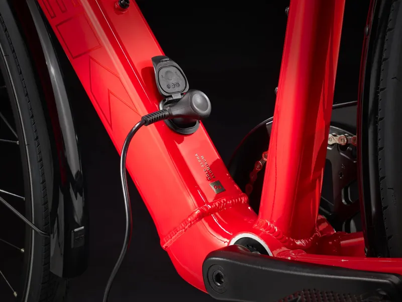 Trek FX+ 2 252 Electric Hybrid Bike - Viper Red-4