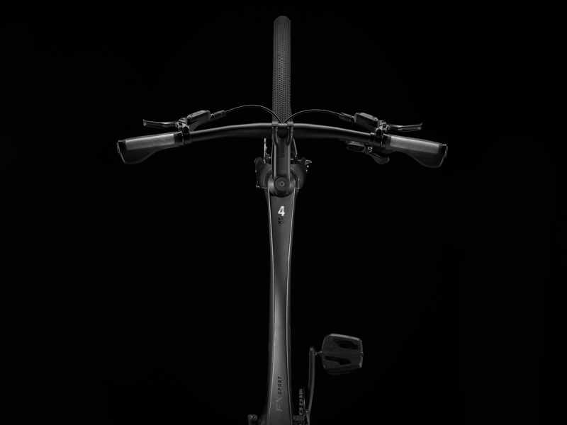 Trek FX Sport 4 2024 Hybrid Bike - Lithium Grey-4