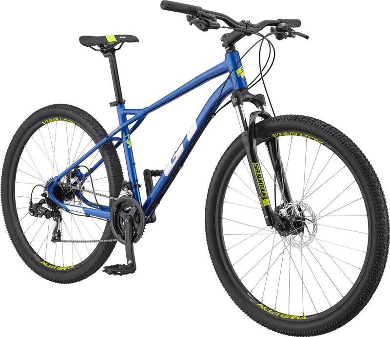 GT Aggressor Sport 27.5/29er 2022 Hardtail Mountain Bike - Blue-1