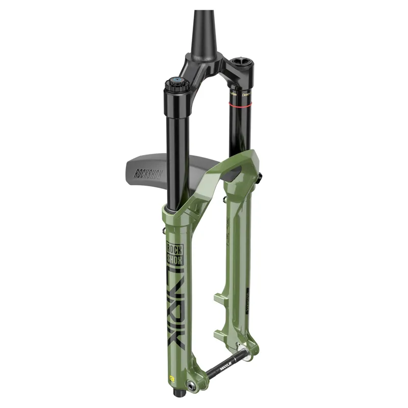 Rockshox Lyrik Ultimate 27.5 44 Offset 15x110mm Tapered Fork - Green-3
