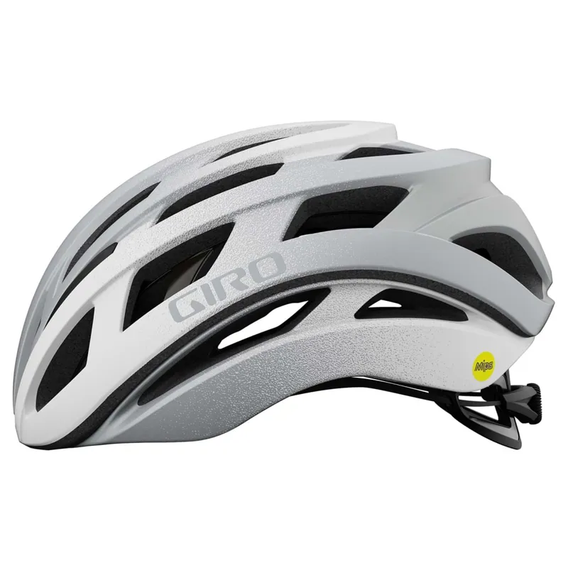 Giro Helios Spherical MIPS Road Helmet - Matt White/Silver-1