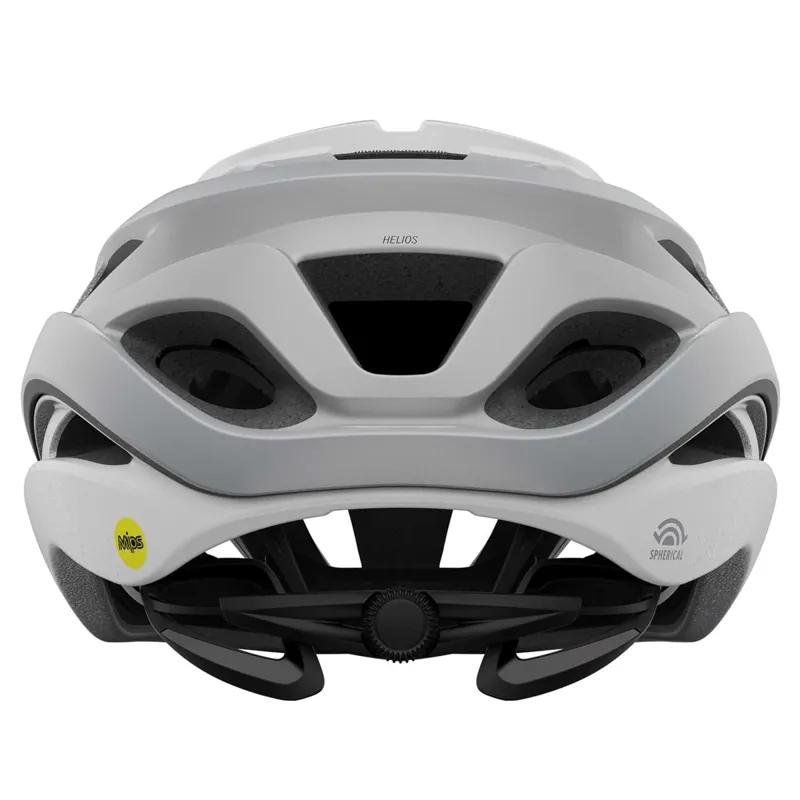 Giro Helios Spherical MIPS Road Helmet - Matt White/Silver-2