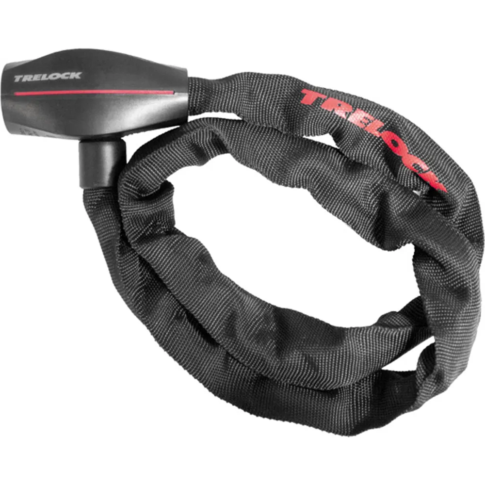 uPRISE Bikes Trelock BC380 Chain Lock - 110cm x 7mm - Black | Price match, 365 day return s, 18-Month Warranty, Finance Available & Free UK Delivery