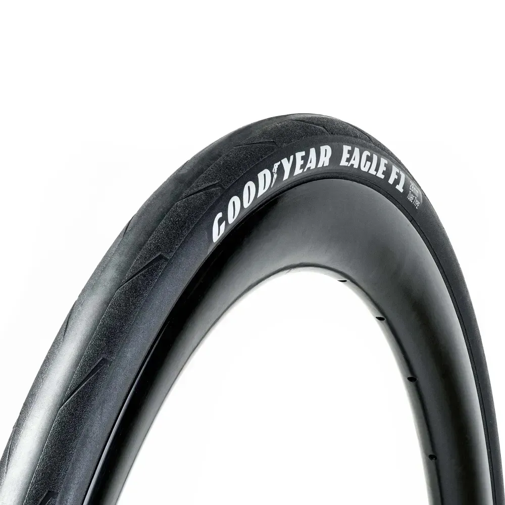uPRISE Bikes Goodyear Eagle F1 Tube Type Road Bike Tyre - Black | Price match, 365 day return s, 18-Month Warranty, Finance Available & Free UK Delivery