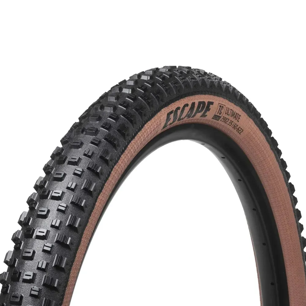 uPRISE Bikes Goodyear Escape Ultimate Tubeless 27.5 MTB Tyre - Tan | Price match, 365 day return s, 18-Month Warranty, Finance Available & Free UK Delivery