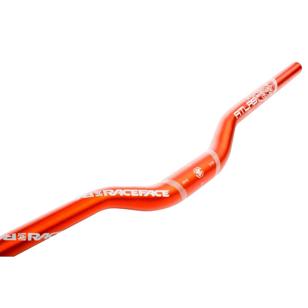 uPRISE Bikes Race Face Atlas 1.25 High Riser MTB Handlebar - Orange | Price match, 365 day return s, 18-Month Warranty, Finance Available & Free UK Delivery