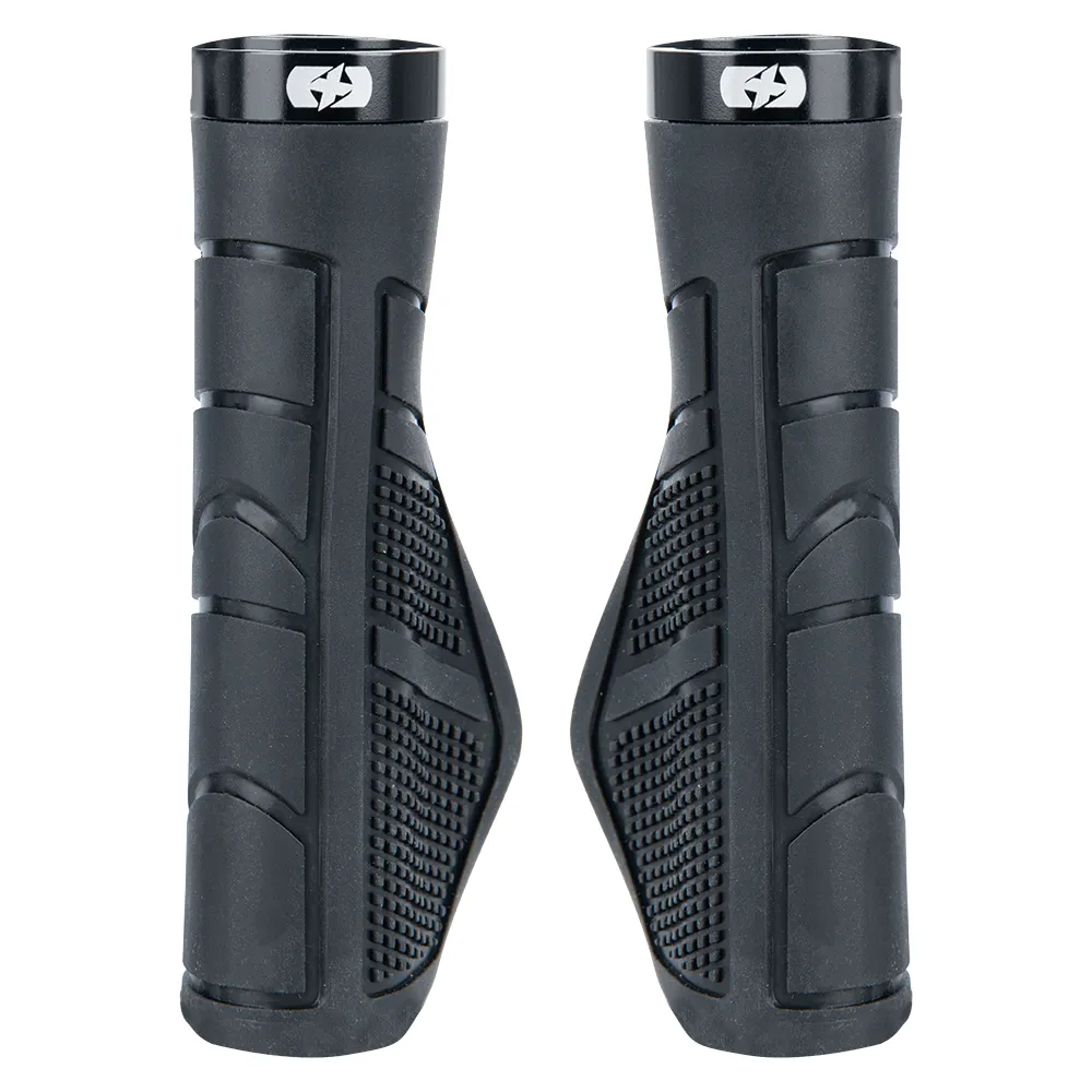 uPRISE Bikes Oxford Metro Ergo Lock-On Grips - Black | Price match, 365 day return s, 18-Month Warranty, Finance Available & Free UK Delivery