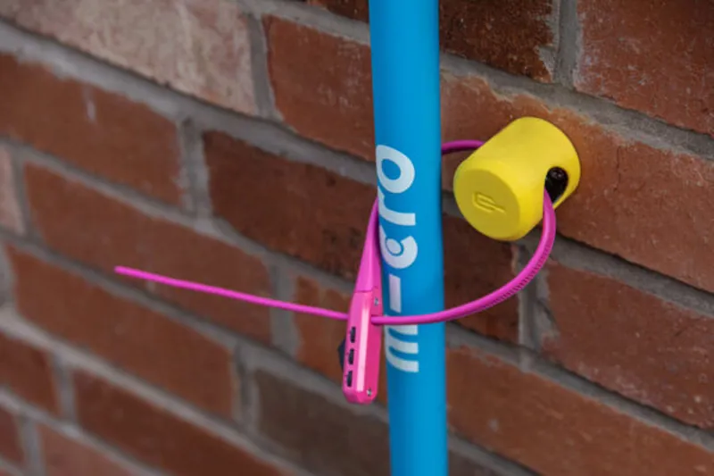 Hiplok Ankr Mini Ground and Wall Anchor - Yellow-2