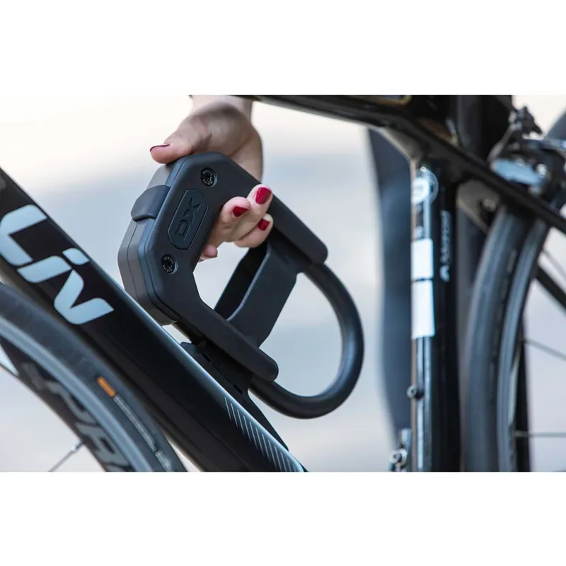 Hiplok DX D Lock With Frame Clip - Diamond Sold Secure - Black-1