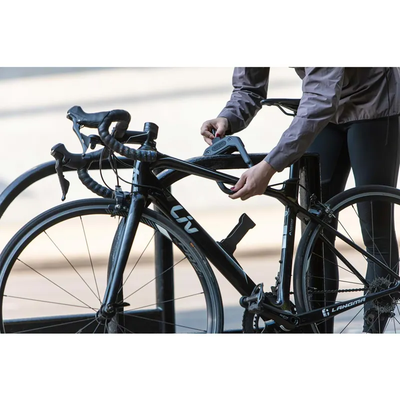 Hiplok DX D Lock With Frame Clip - Diamond Sold Secure - Black-2