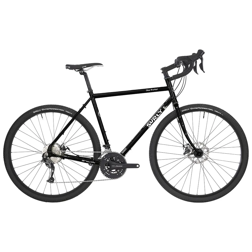 uPRISE Bikes Surly Disc Trucker 26w Touring Bike  - Black | Price match, 365 day return s, 18-Month Warranty, Finance Available & Free UK Delivery