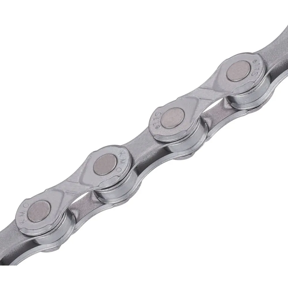 uPRISE Bikes Kmc KMC E11 EPT 136 Links 11 Speed E-Bike Chain - Silver | Price match, 365 day return s, 18-Month Warranty, Finance Available & Free UK Delivery