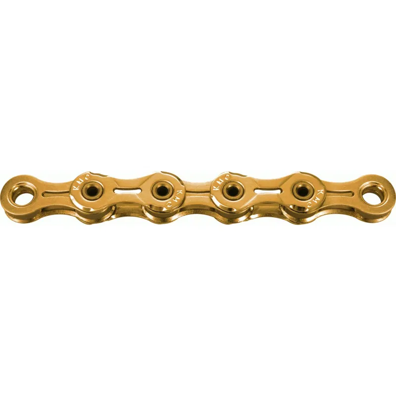 KMC X10 SL Ti-N 10 Speed Chain - 114 Links - Gold