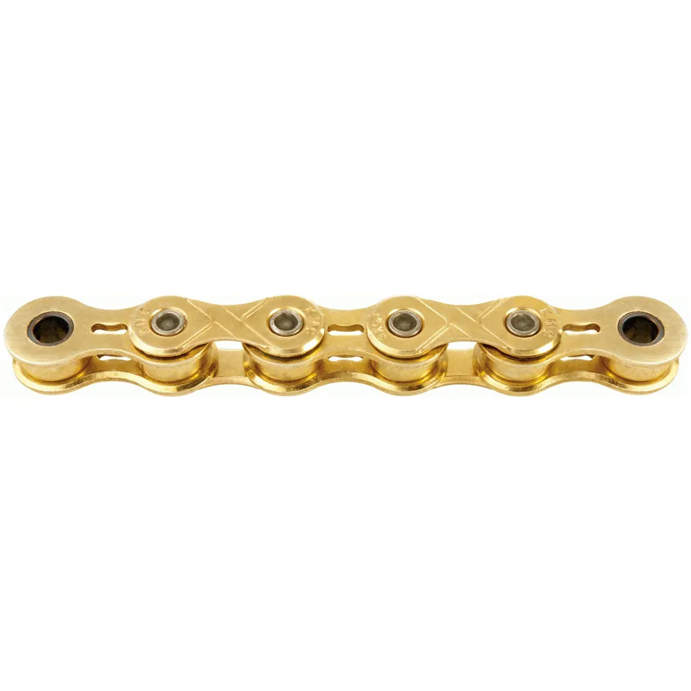 uPRISE Bikes Kmc KMC X101 112 Links Single Speed Track Chain - Gold | Price match, 365 day returns, 18-Month Warranty, Finance Available & Free UK Delivery
