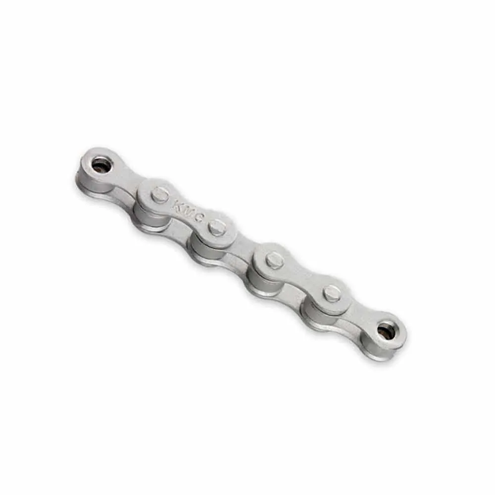 uPRISE Bikes Kmc KMC S1 Wide Rust Buster 112 Links Single Speed Chain - Matte Silver | Price match, 365 day return s, 18-Month Warranty, Finance Available & Free UK Delivery
