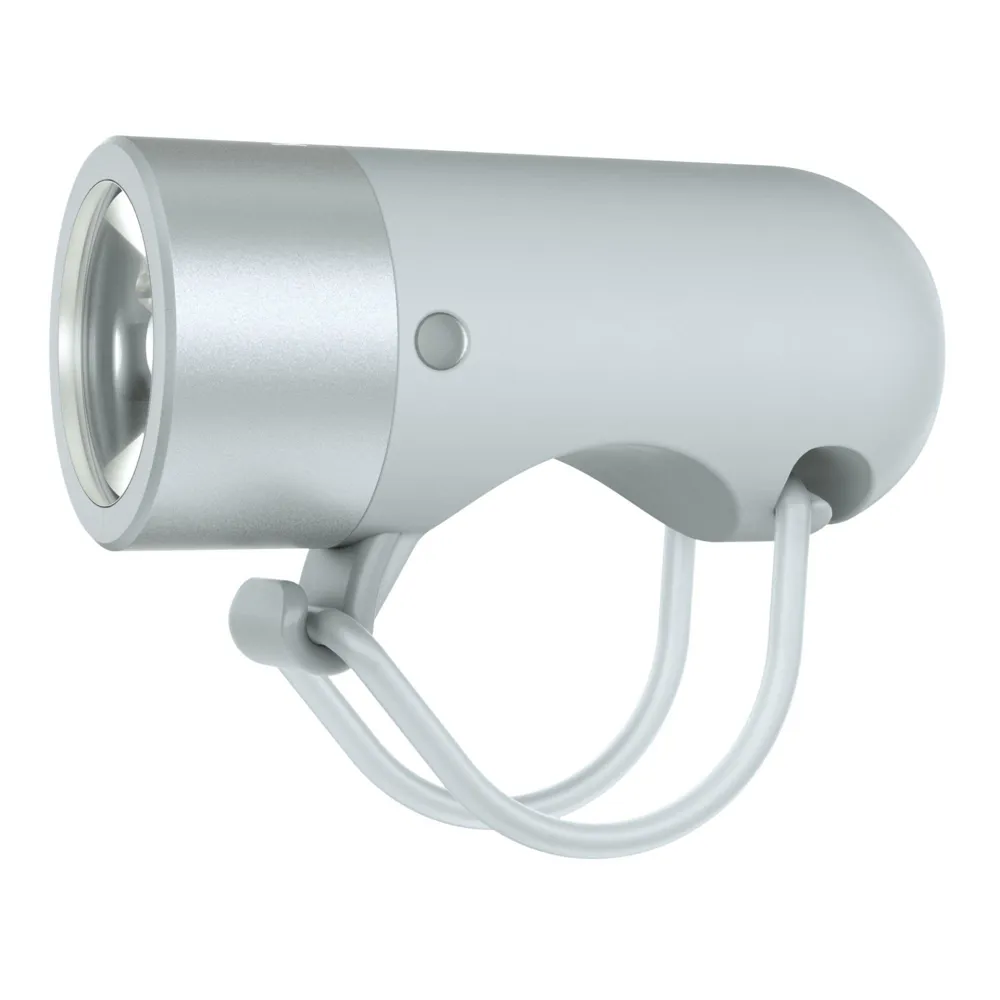 uPRISE Bikes Knog Plug USB Front Light - Grey | Price match, 365 day return s, 18-Month Warranty, Finance Available & Free UK Delivery