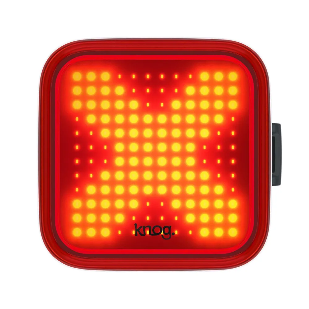 uPRISE Bikes Knog Blinder 100 Lumens USB Rear Light - Cross | Price match, 365 day return s, 18-Month Warranty, Finance Available & Free UK Delivery