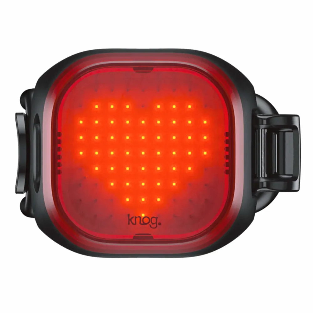 uPRISE Bikes Knog Blinder Mini Love 30 Lumen USB Rear Light - Black | Price match, 365 day return s, 18-Month Warranty, Finance Available & Free UK Delivery