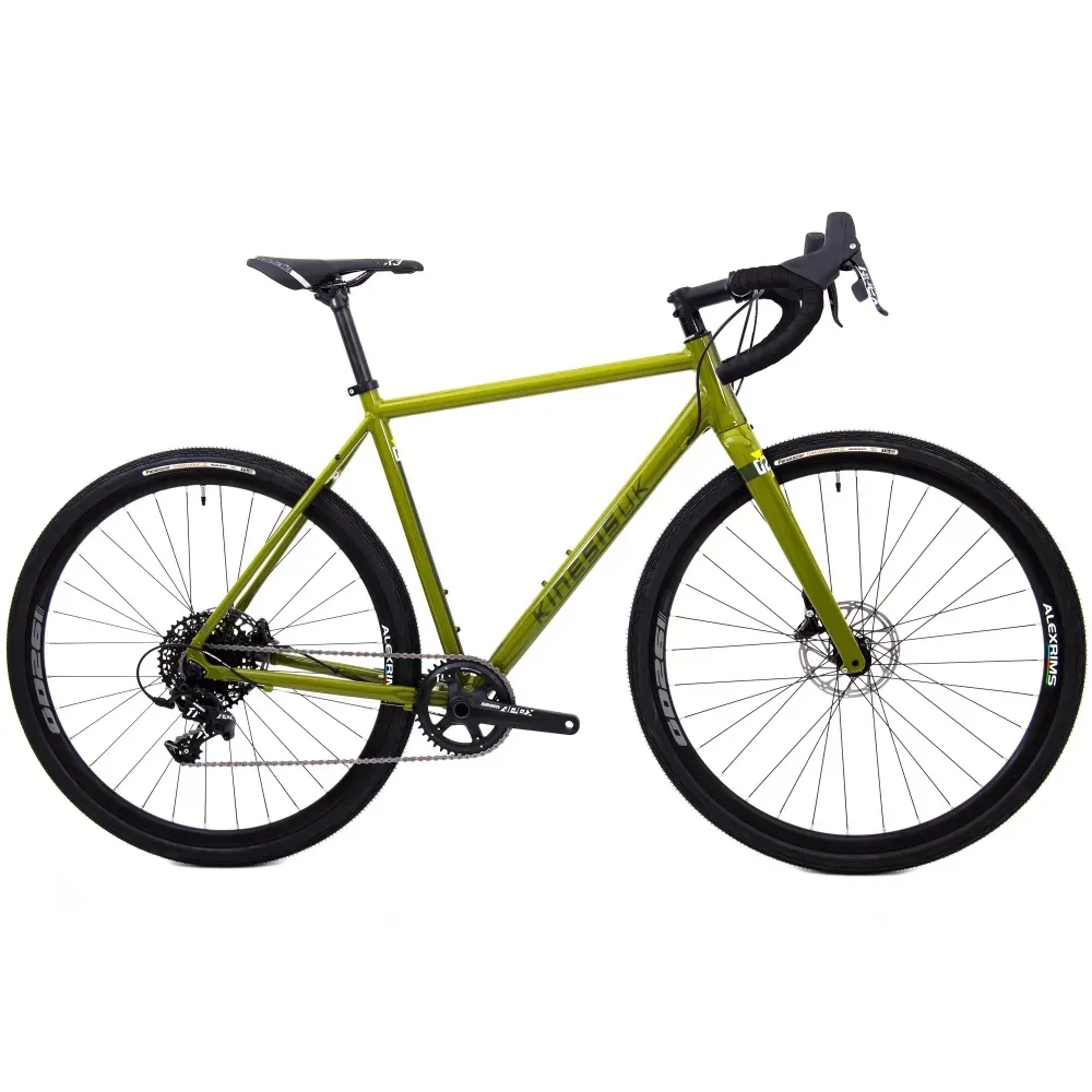 uPRISE Bikes Kinesis Uk Kinesis UK G2 2024 Gravel Road Bike - Khaki Green | Price match, 365 day return s, 18-Month Warranty, Finance Available & Free UK Delivery