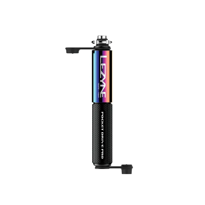 Lezyne Pocket Drive Pro Hand Pump - Neo Metallic/Black-1