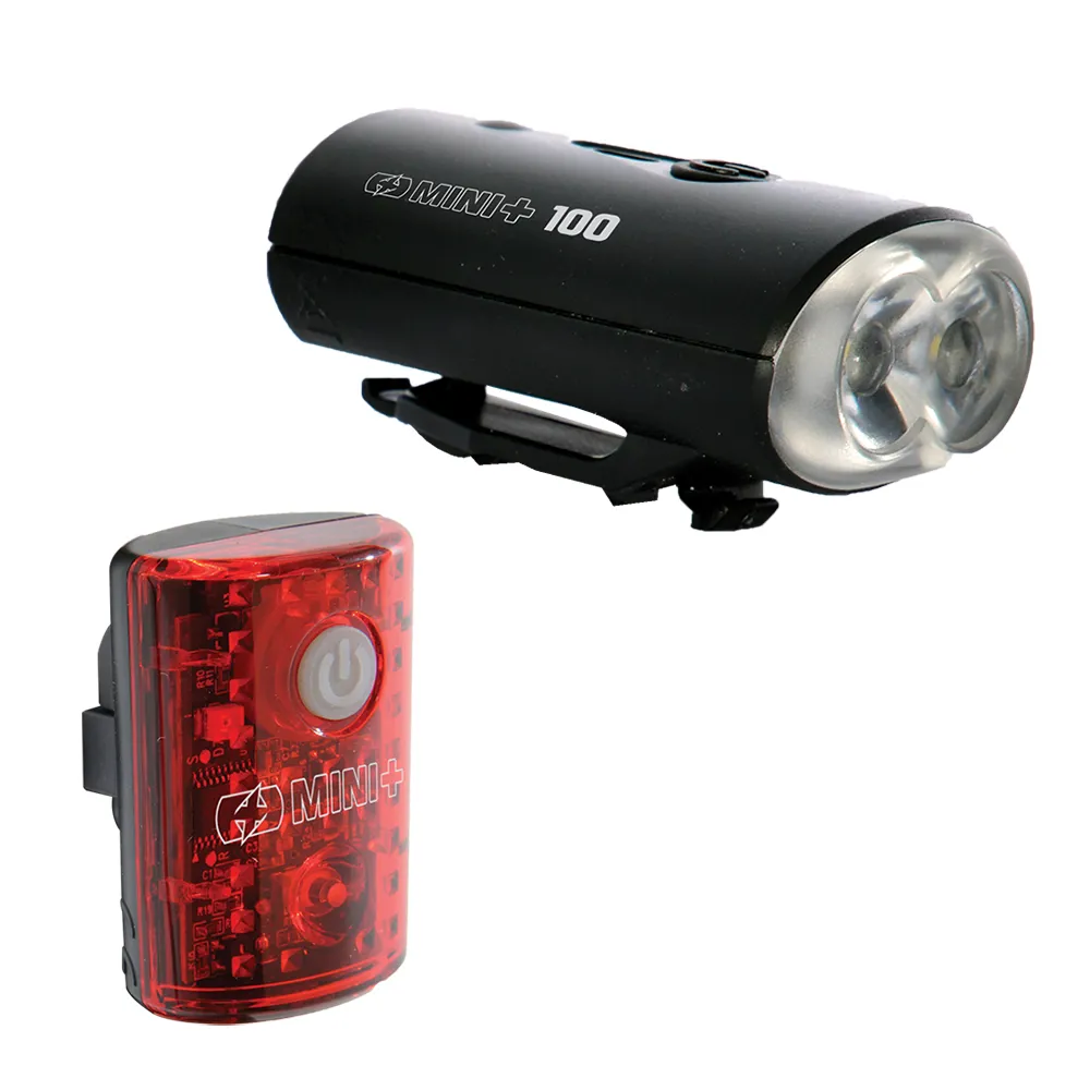 uPRISE Bikes Oxford Ultratorch Mini+ Rechargeable Light Set - Black | Price match, 365 day return s, 18-Month Warranty, Finance Available & Free UK Delivery